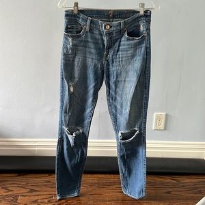 7 for all mankind jeans size 27
